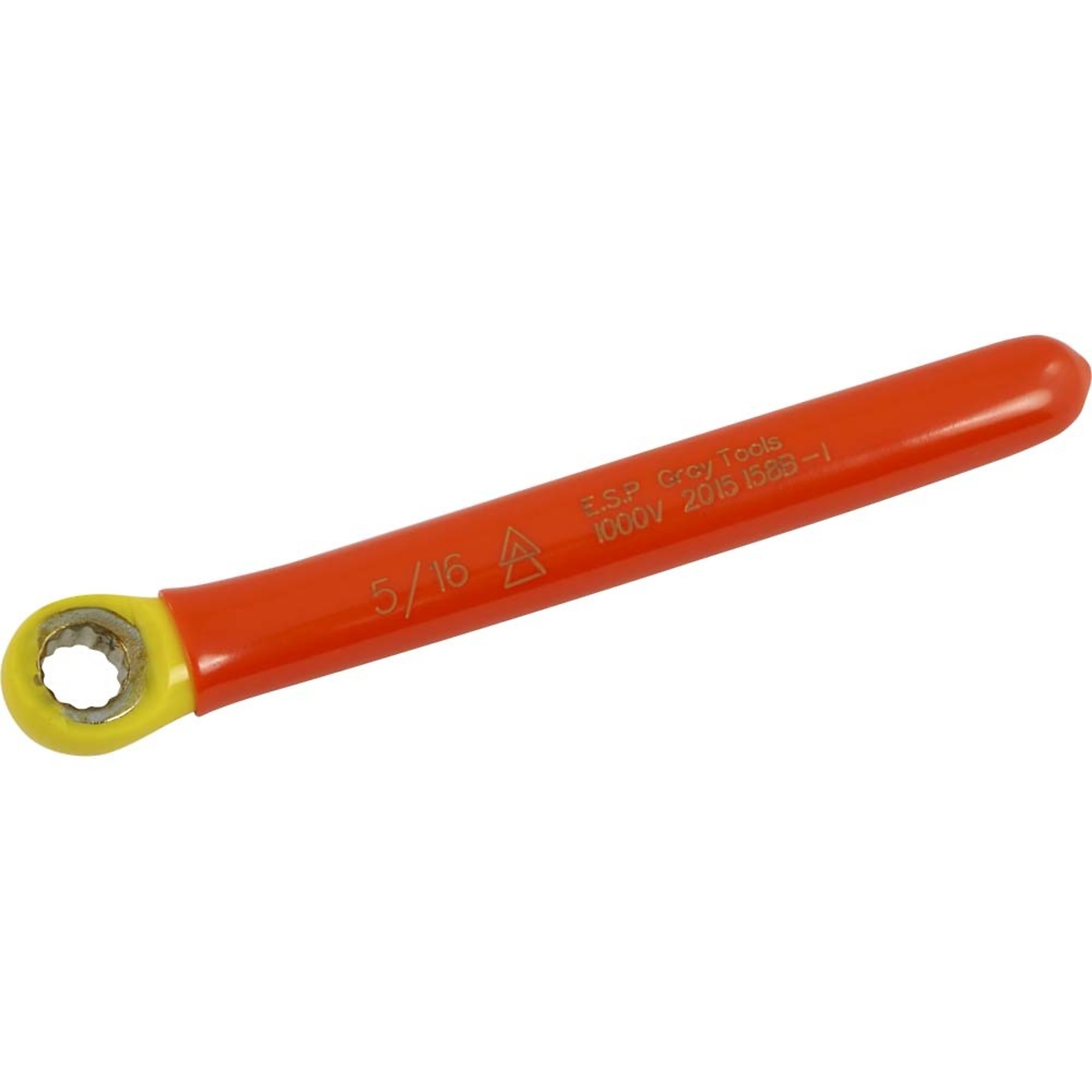 Gray Tools, Box End Wrench 5/16in., 1000V Insulated, Model# 158B-I